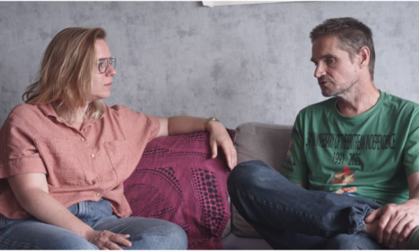 Marieke op bezoek bij Berndt