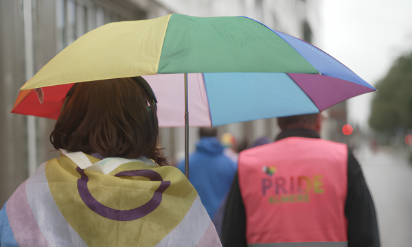 Header bij nieuwsbericht over onlineLHBTIQA+-haat